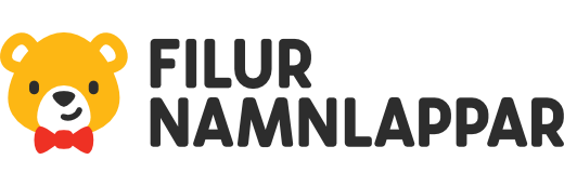 Filur Namnlappar - Färgglad och personlig märkning